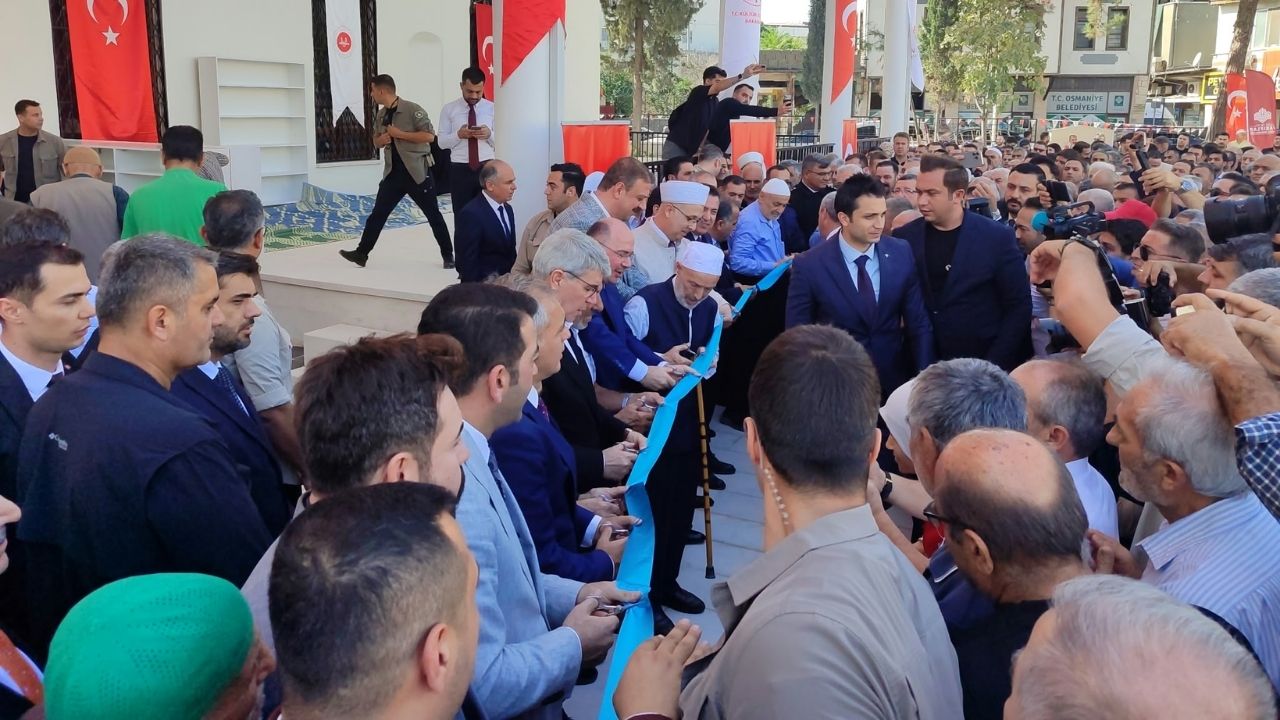 Osmaniye'nin Sembolü Büyük Camii İbadete Açıldı!