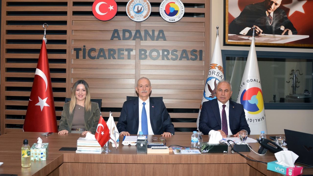 Şahin Bilgiç Adana Ticaret Borsası Hedeflerini Paylaştı (1)