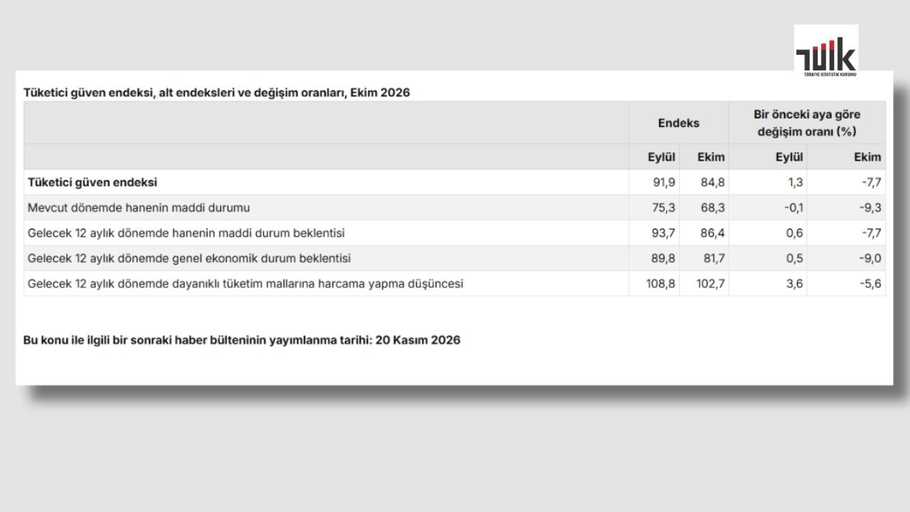 Tüik Güven Endeksi (3)