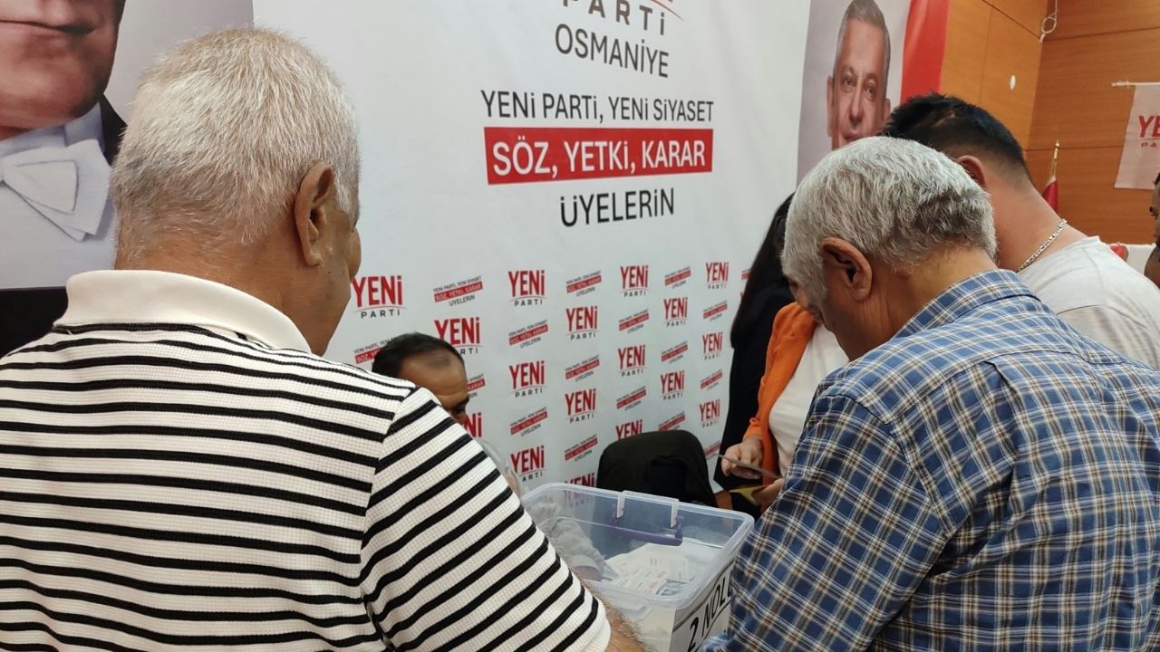 Yeni Parti Osmaniye İl Başkanlığı Ön Seçimi Sonuçlandı (1)