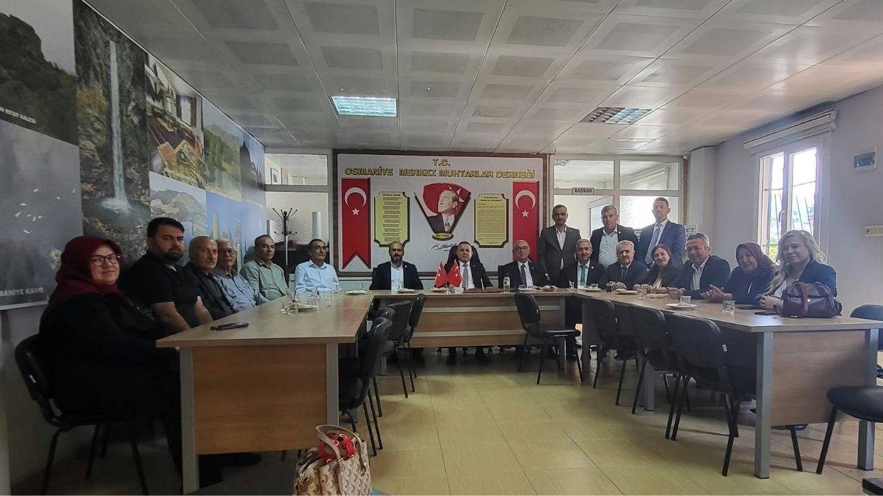 Yeni Parti Osmaniye Muhtarları Unutmadı! (2)